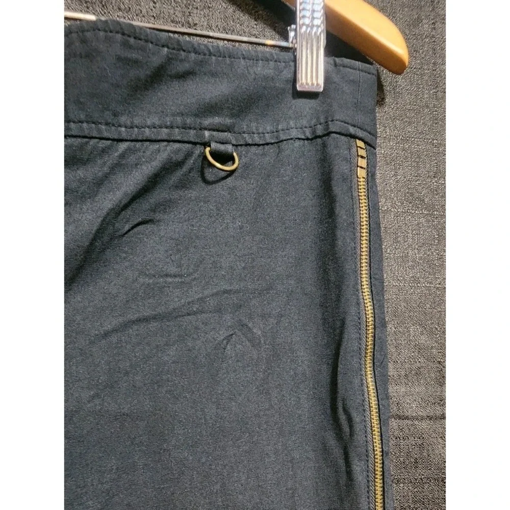 A|X Armani‎ Exchange Ankle Side Zip Skinny Jeans Pockets Black Business Casual 6